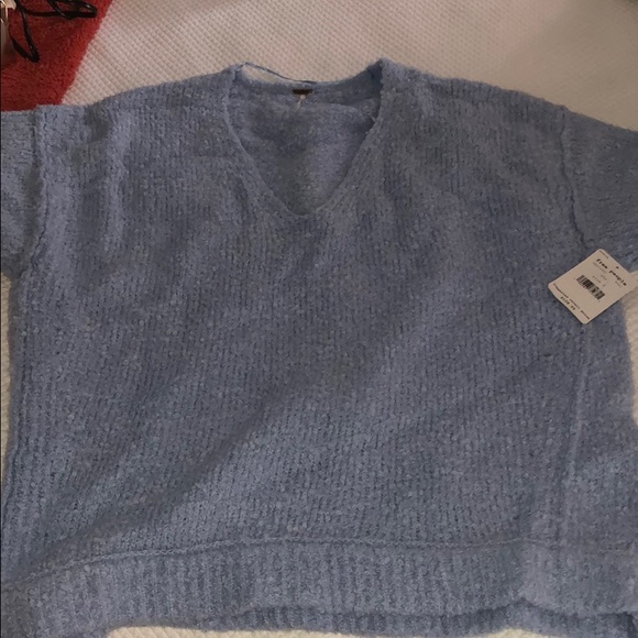 Free People Lofty V-Neck Sweater - Picture 2 of 5
